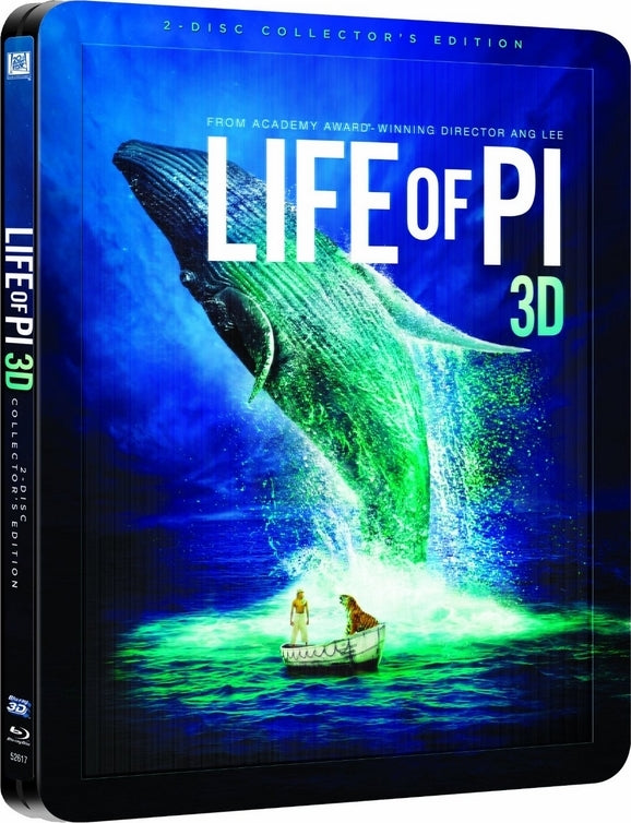 Life of Pi 3D SteelBook + Lenticular Magnet (2012)(Czech)