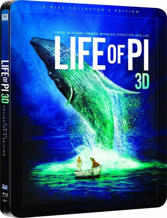 Life of Pi 3D SteelBook + Lenticular Magnet (2012)(Czech)