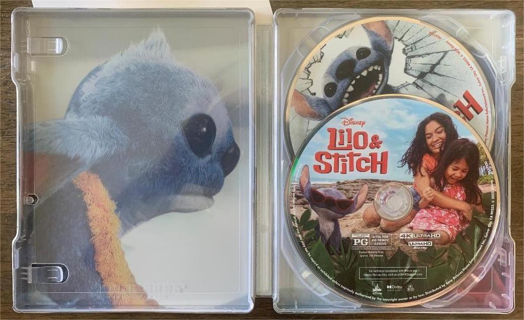 Lilo and Stitch 4K SteelBook (2025)
