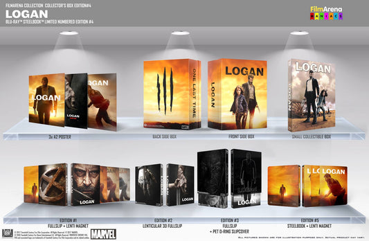 Logan 1-Click SteelBook Maniacs Box Set (2017)(FAC#77)(Czech)