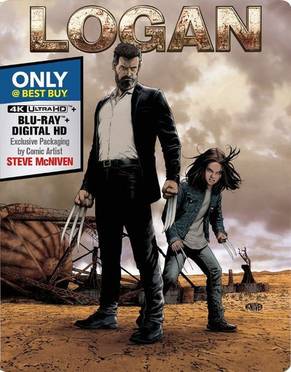 Logan 4K SteelBook (2017)(Exclusive)