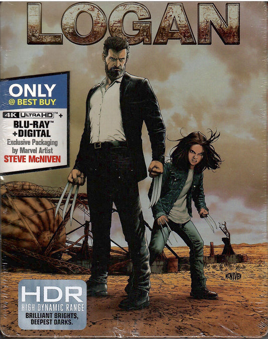 Logan 4K SteelBook (2017)(Exclusive)