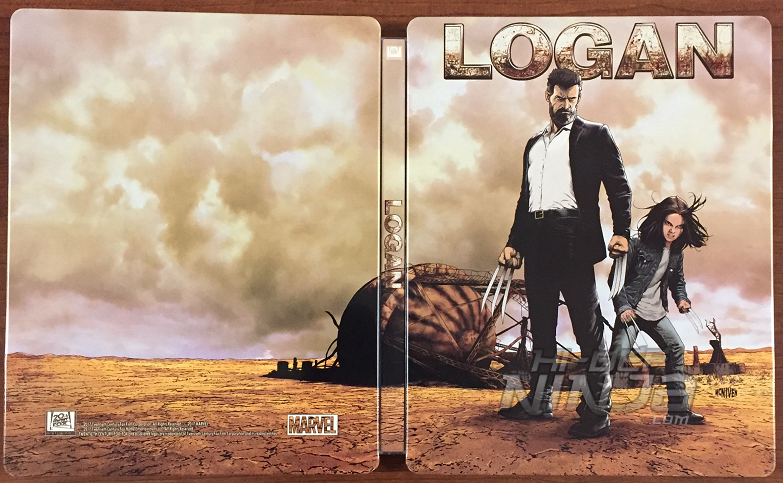 Logan 4K SteelBook w/ Noir Versions (2017)(Exclusive)