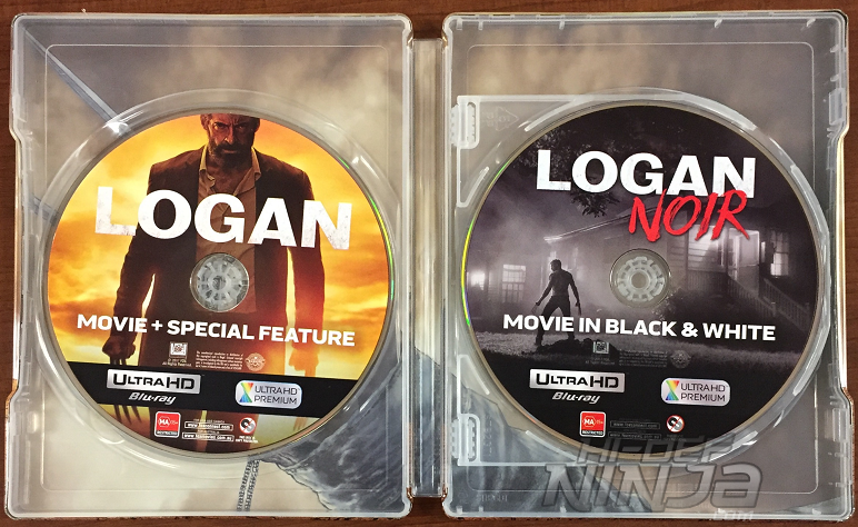 Logan 4K SteelBook w/ Noir Versions (2017)(Exclusive)