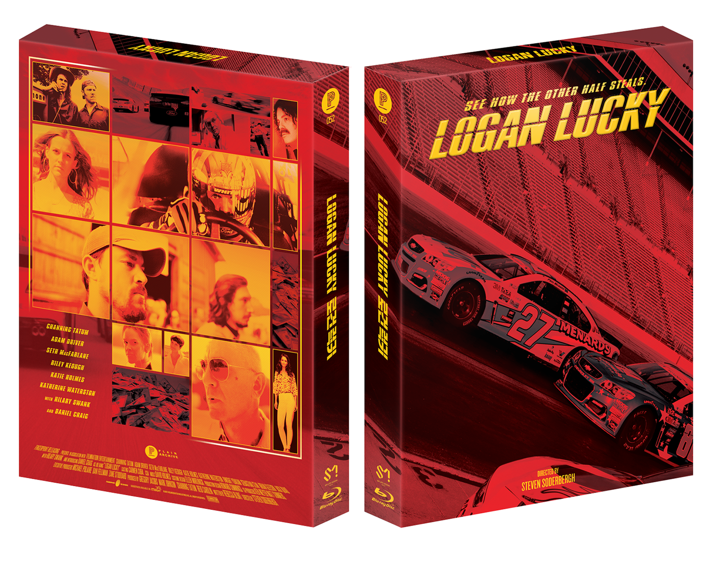 Logan Lucky Full Slip A SteelBook (PA#052)(Korea)