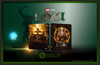 Loki: Season 1 Double Lenticular SteelBook (BP#004)(EMPTY)(China)