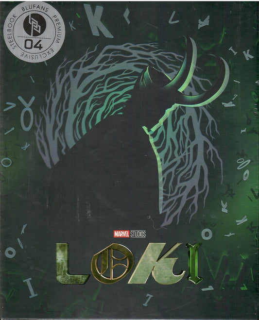 Loki: Season 1 1-Click SteelBook (BP#004)(EMPTY)(China)