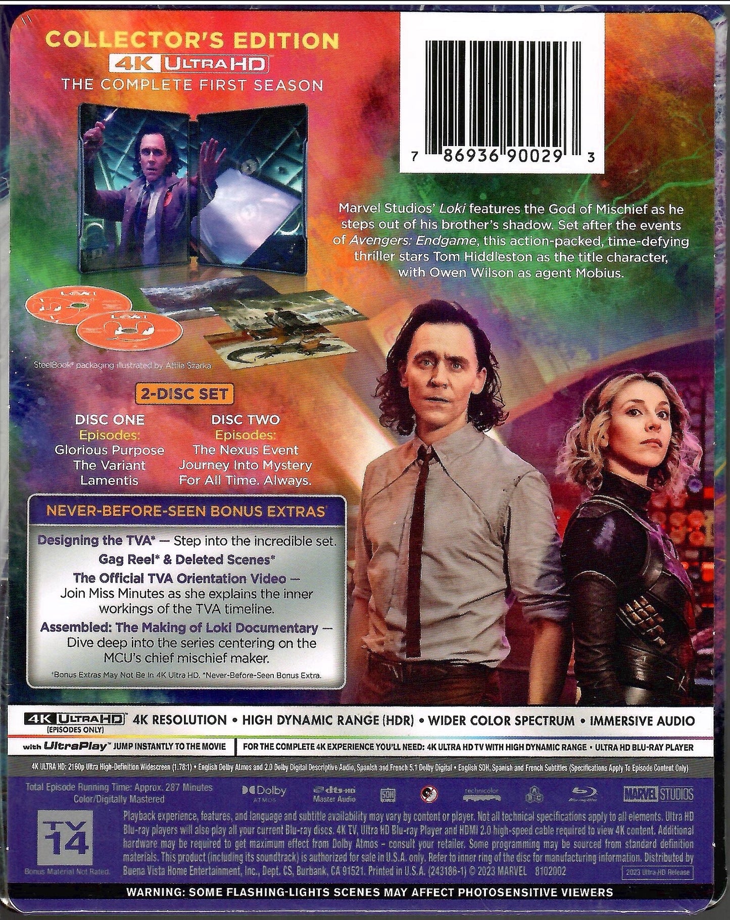 Loki: Season 1 4K SteelBook