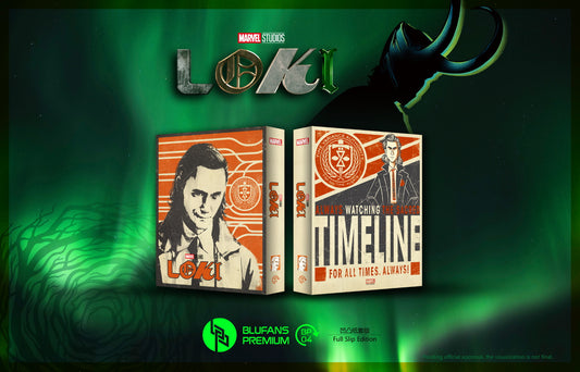 Loki: Season 1 Full Slip SteelBook (BP#004)(EMPTY)(China)