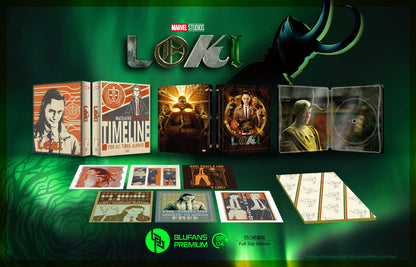 Loki: Season 1 Full Slip SteelBook (BP#004)(EMPTY)(China)