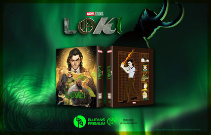 Loki: Season 1 Lenticular SteelBook (BP#004)(EMPTY)(China)