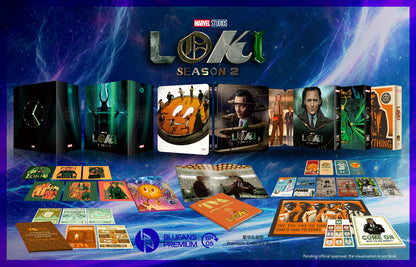 Loki: Season 2 1-Click SteelBook (BP#005)(EMPTY)(China)