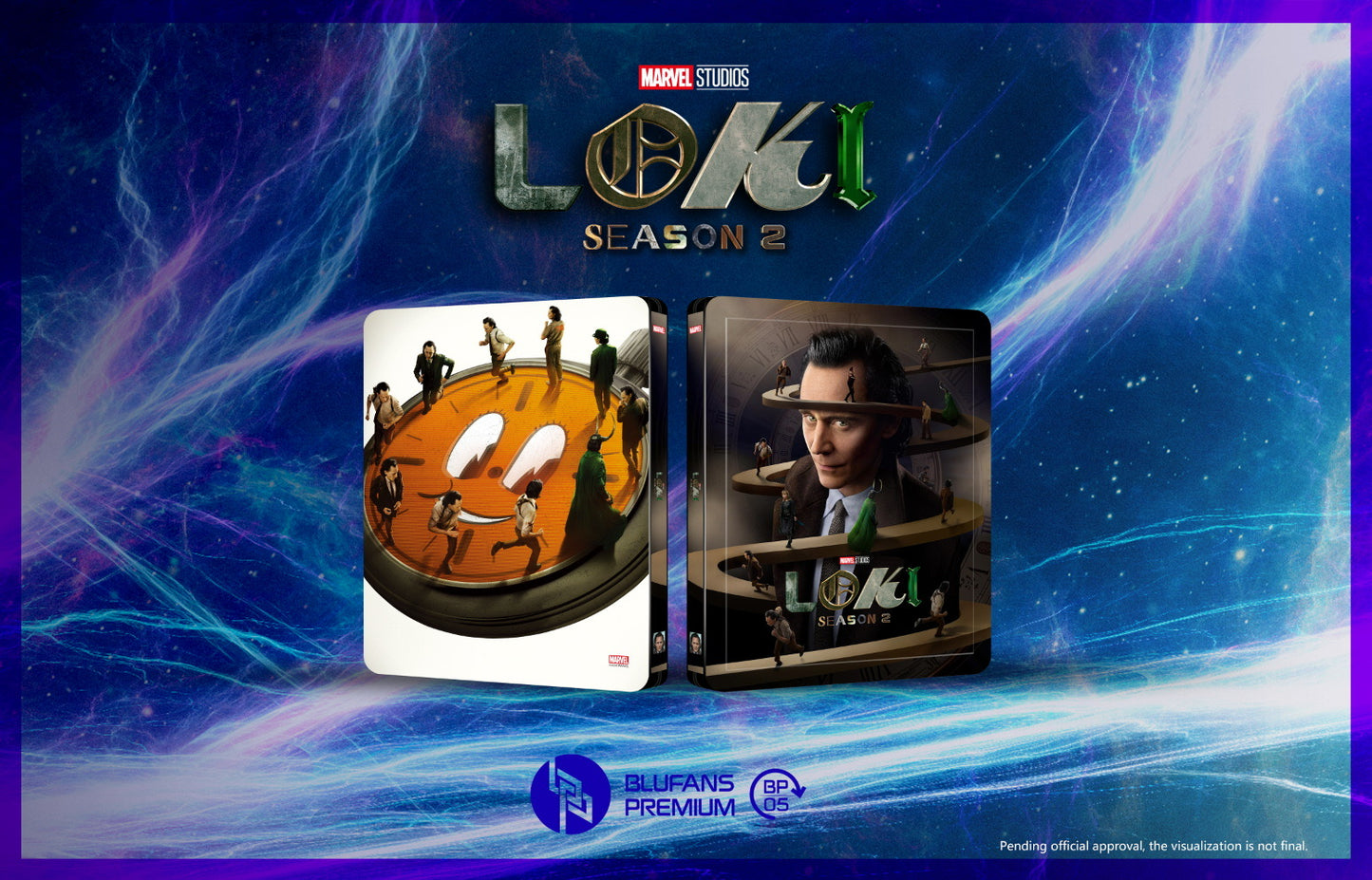 Loki: Season 2 Full Slip SteelBook (BP#005)(EMPTY)(China)