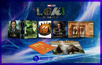 Loki: Season 2 Double Lenticular SteelBook (BP#005)(EMPTY)(China)