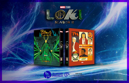 Loki: Season 2 Lenticular SteelBook (BP#005)(EMPTY)(China)