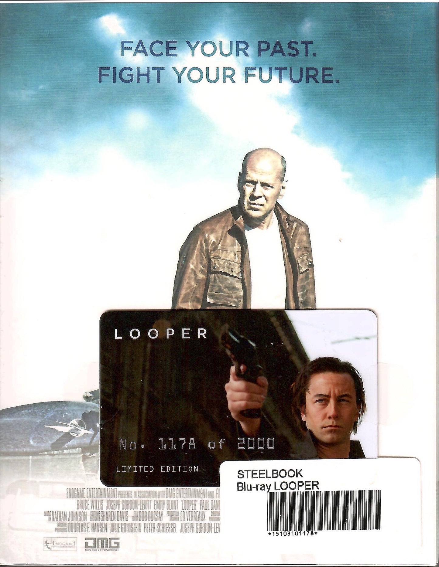 Looper Full Slip SteelBook + Lenticular Magnet (2012)(FAC#22)(Czech)