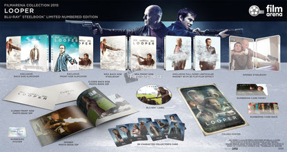 Looper Full Slip SteelBook + Lenticular Magnet (2012)(FAC#22)(Czech)