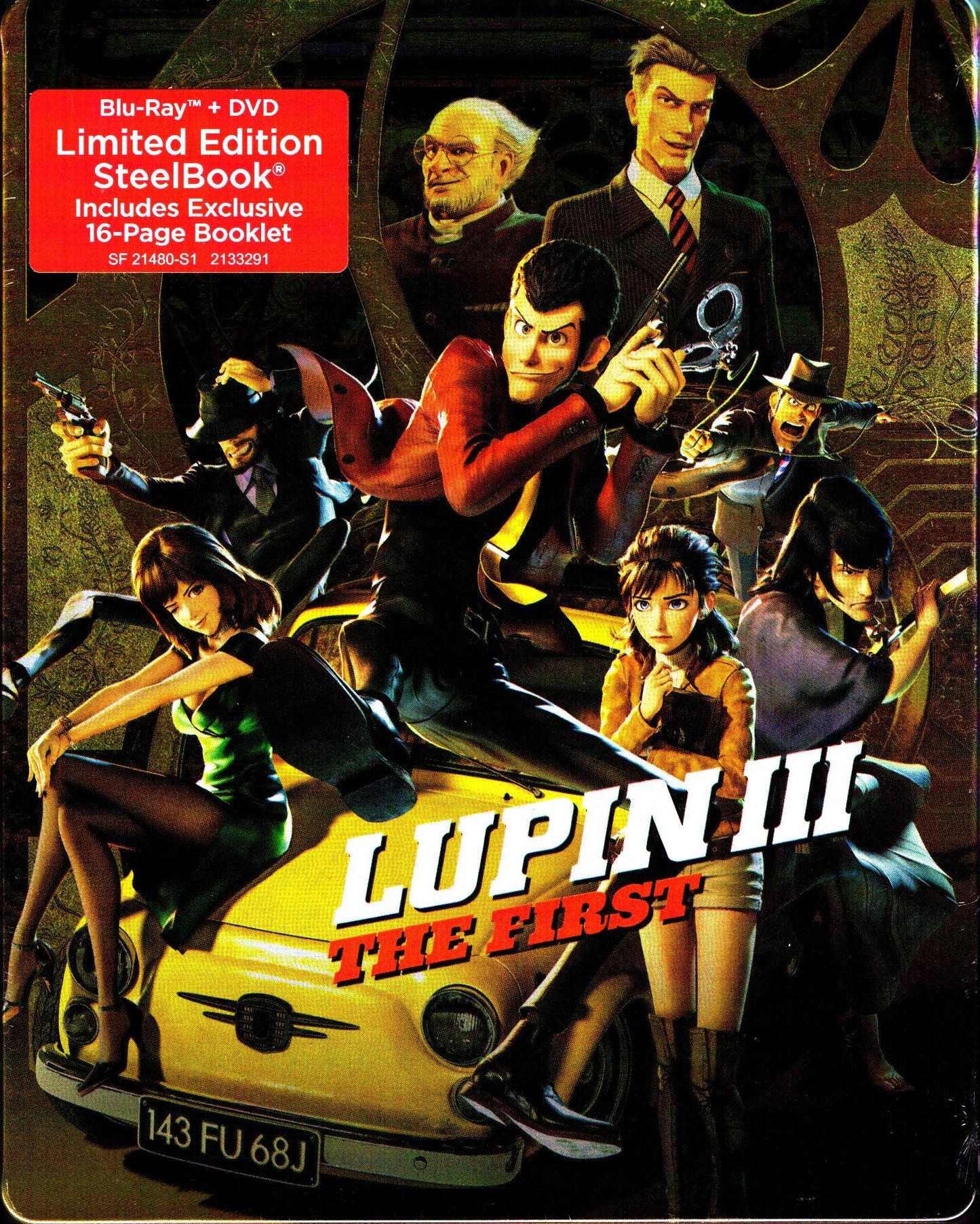 Lupin III the Third: The Movie SteelBook