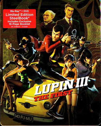 Lupin III the Third: The Movie SteelBook