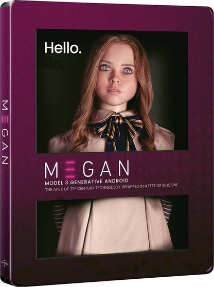 M3GAN 4K Lenticular SteelBook: Collector's Edition (2022)(UK)