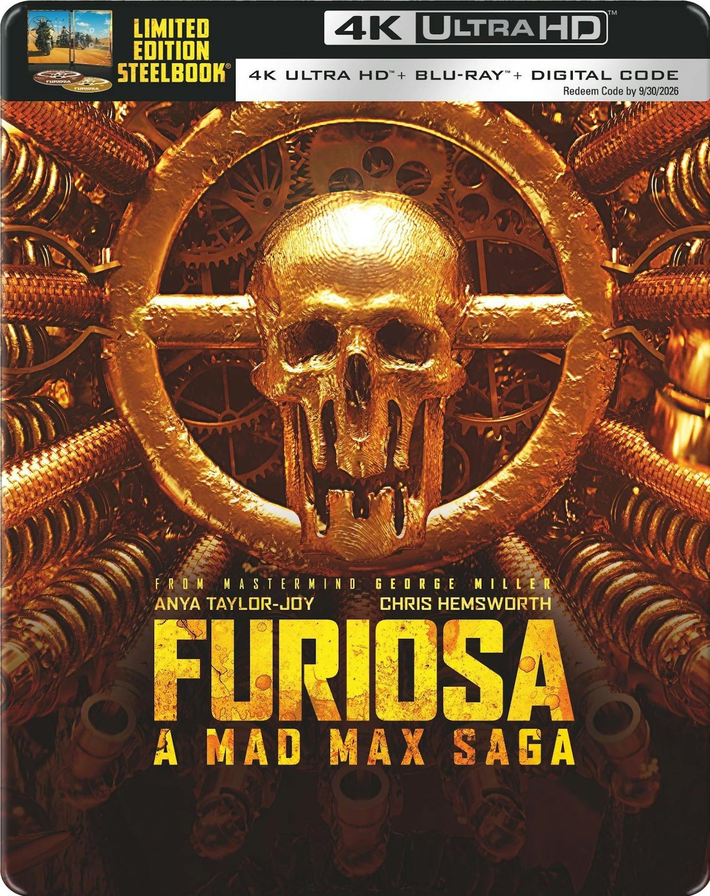 Furiosa: A Mad Max Saga 4K SteelBook