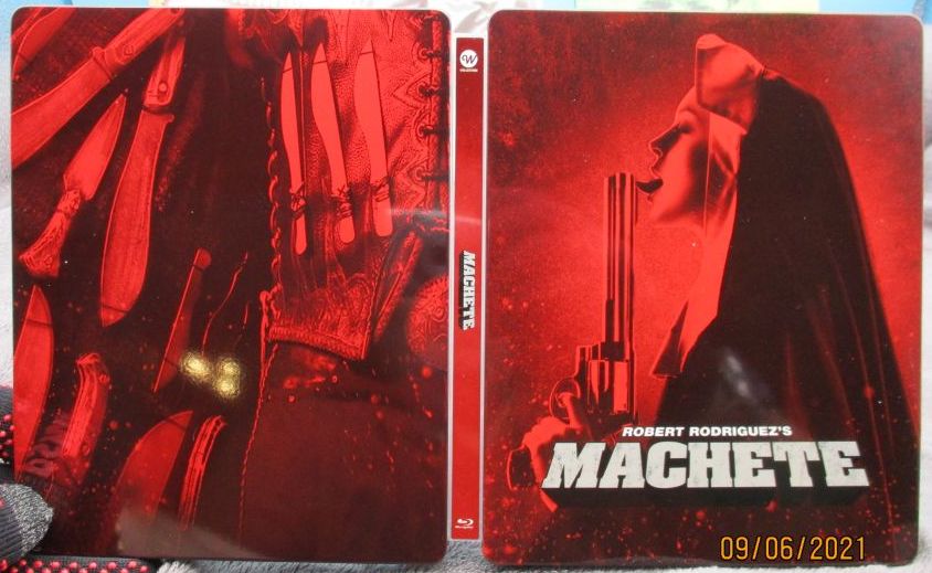 Machete Full Slip B SteelBook (2010)(KE#48)(Korea)