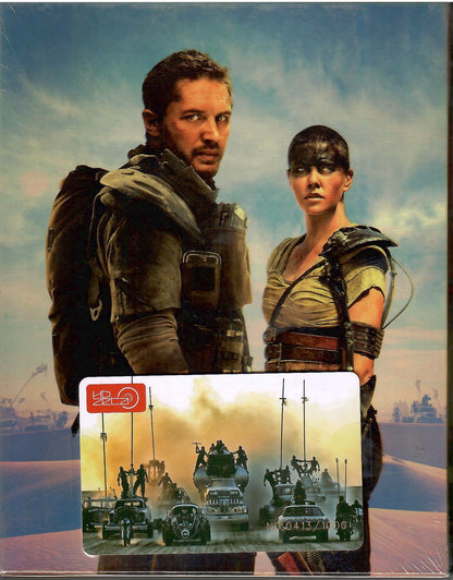 Mad Max: Fury Road 3D Full Slip SteelBook (HDZeta Gold Label #09)(China)