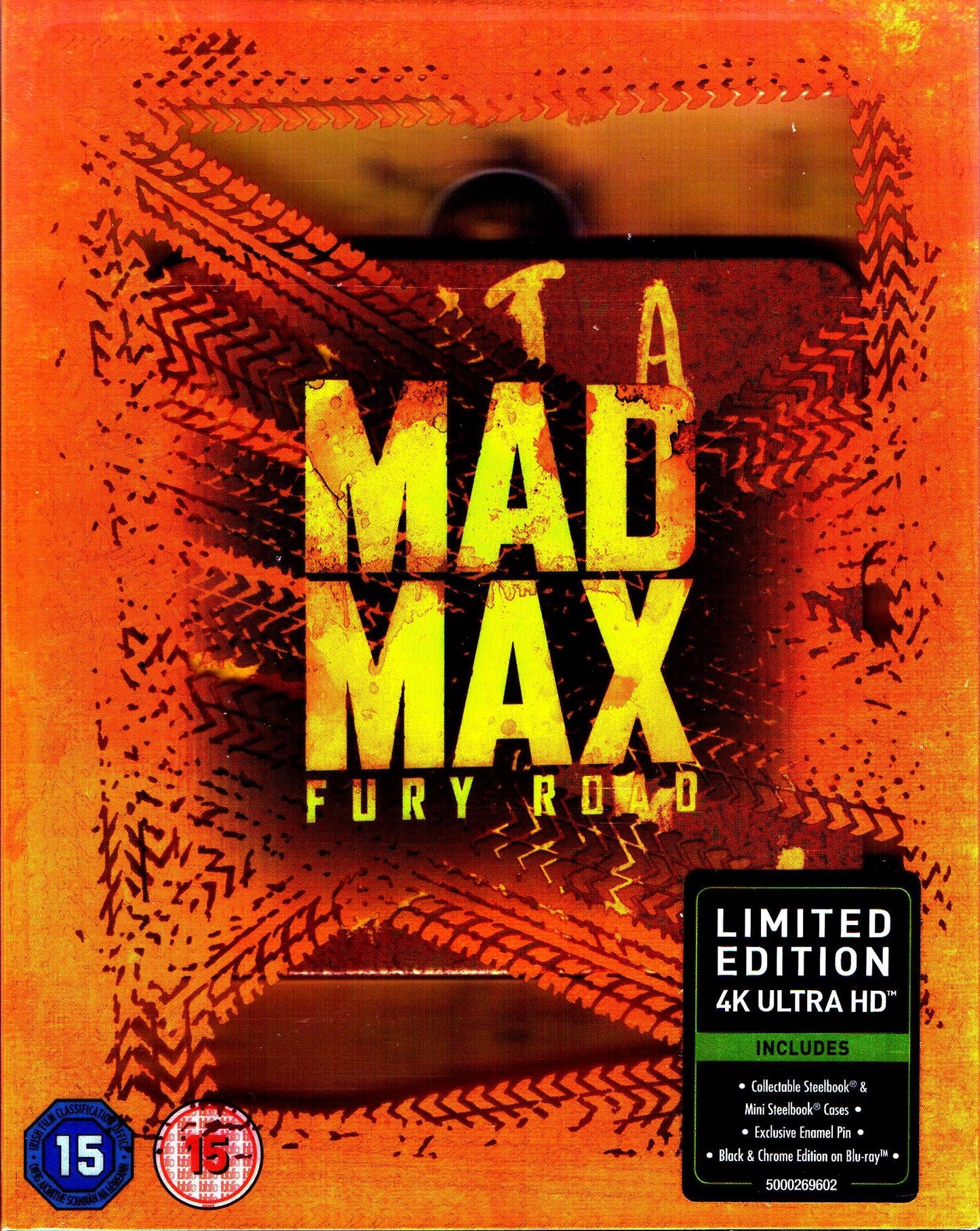 Mad Max: Fury Road 4K Full Slip SteelBook - Titans of Cult #03 (UK)