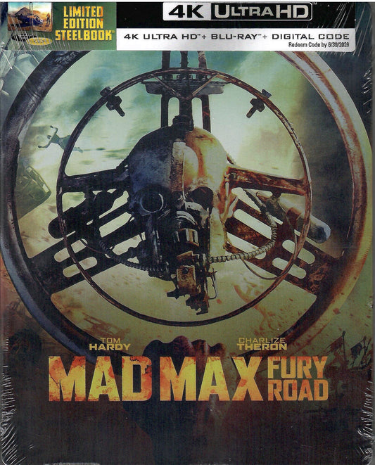 Mad Max: Fury Road 4K SteelBook (Re-release)(Exclusive)