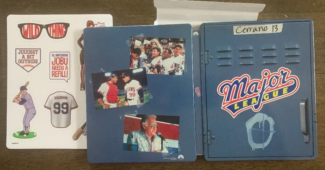 Major League 4K SteelBook: 35th Anniversary Edition (1989)