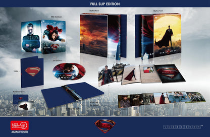 Man of Steel 3D Full Slip SteelBook (2013)(HDZeta Gold Label)(China)