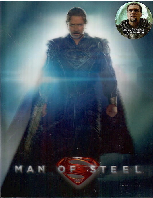 Man of Steel 3D Lenticular SteelBook (2013)(Blufans#63)(China)