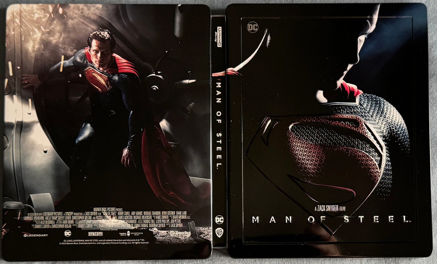 Man of Steel 3D + 4K 1-Click SteelBook (2013)(#63)(China)