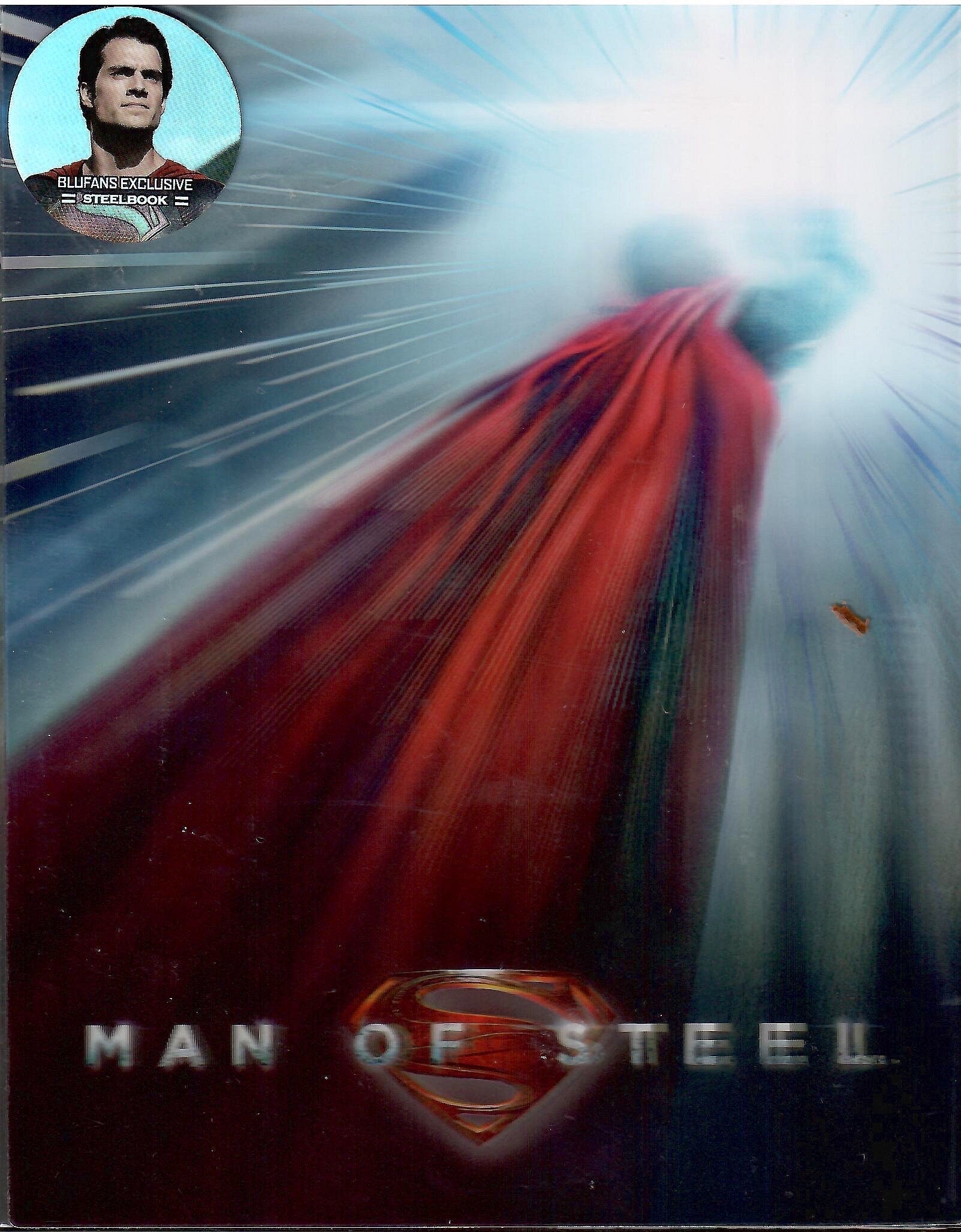 ✅Man Of Steel Steelbook Bluray Lenticular sold Magnet With Digital Christmas Gift!✅