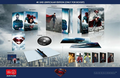 Man of Steel 4K Lenticular SteelBook (2013)(HDZeta Gold Label)(China)