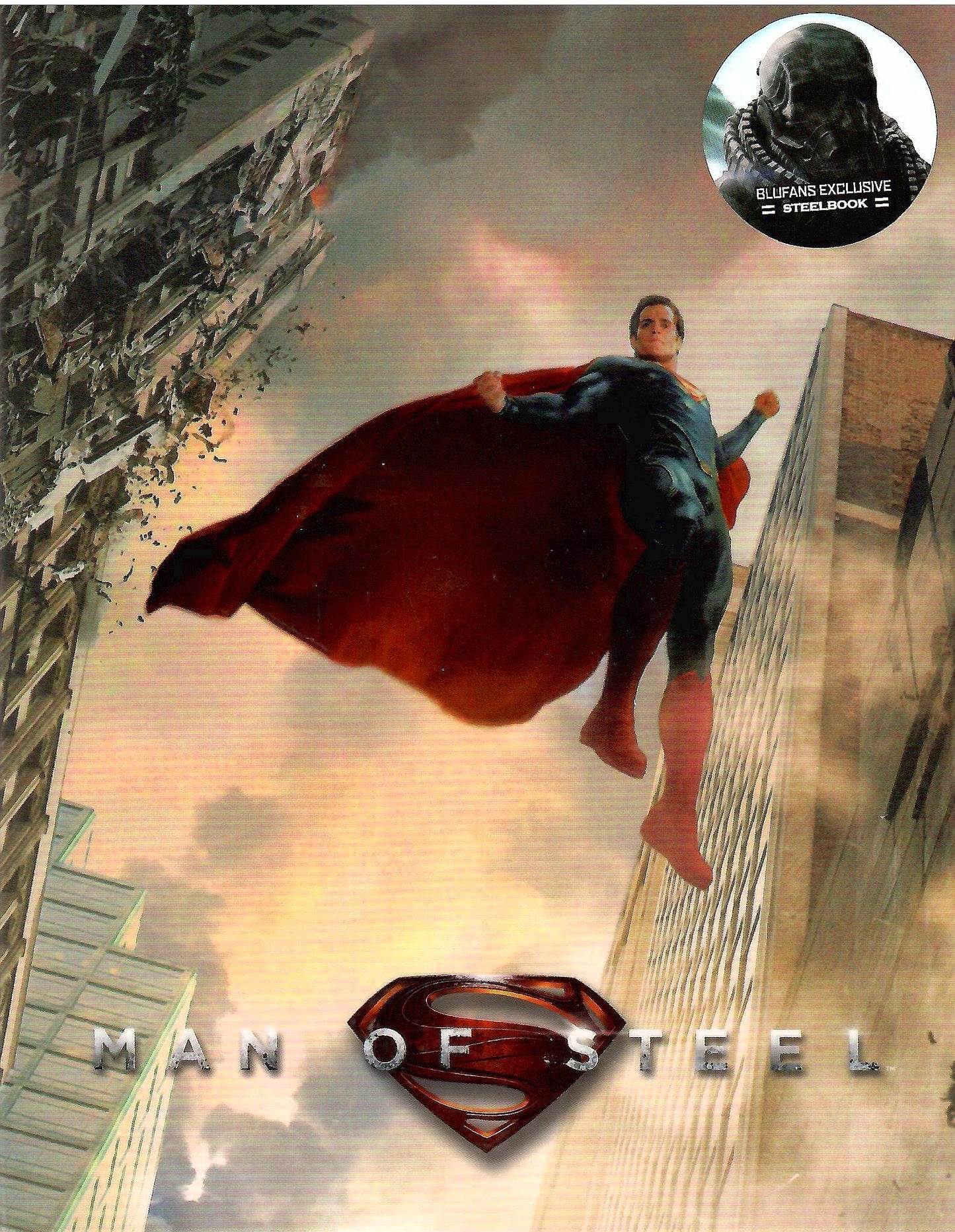 Man of Steel Full Slip SteelBook (2013)(#63)(China)