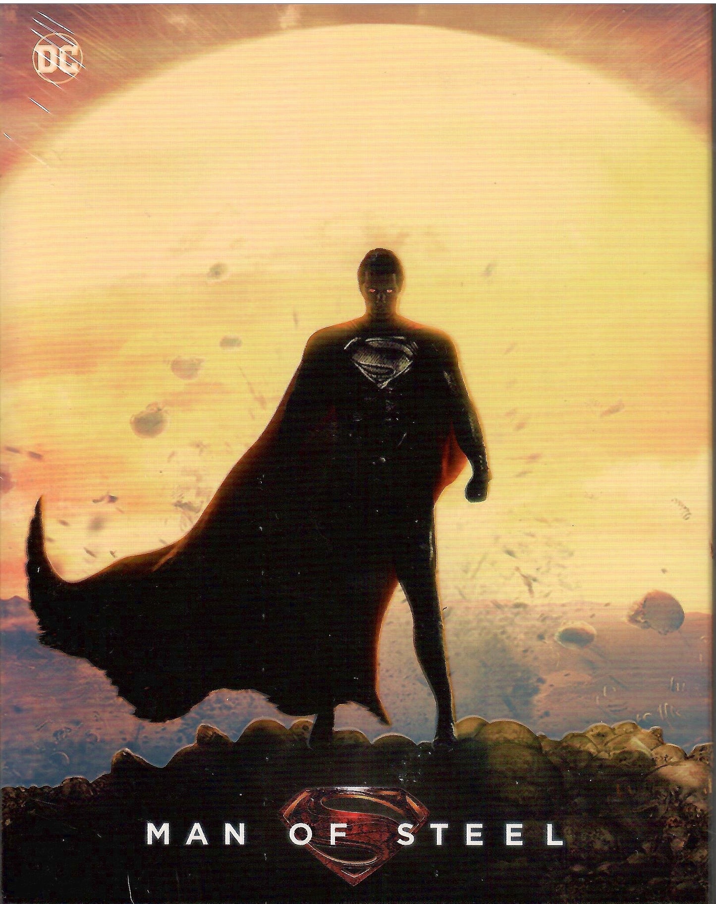 Man of Steel 3D + 4K Lenticular 1-Click SteelBook (2013)(HDZeta Gold Label)(China)