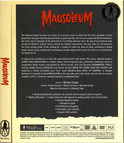 Mausoleum: Limited VSMC Edition (VS-257)(Exclusive Slip)