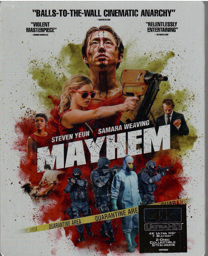 Mayhem 4K SteelBook (Exclusive)