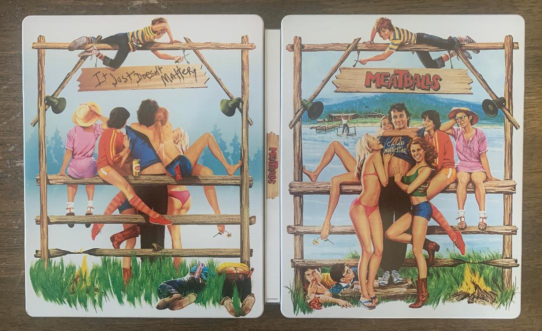 Meatballs 4K SteelBook w/ Lenticular Slip (Exclusive)