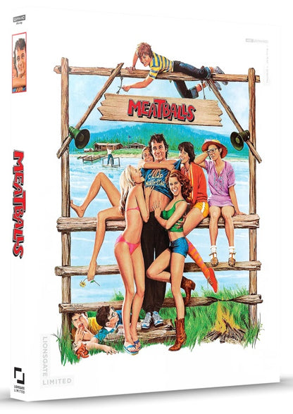 Meatballs 4K SteelBook w/ Lenticular Slip (Exclusive)