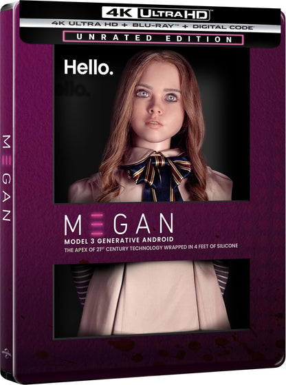 M3GAN 4K SteelBook: Unrated (2022)(Re-release)