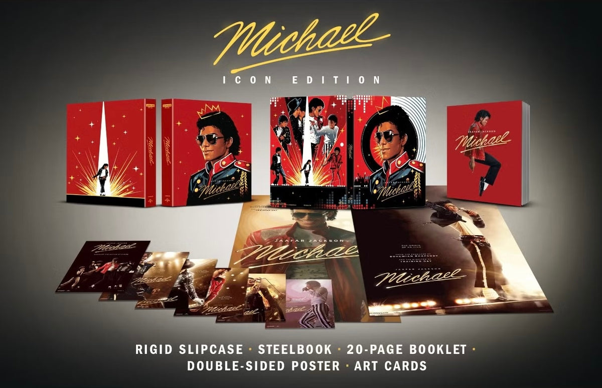 [Pre-Order] Michael 4K Full Slip SteelBook: Ultimate Collector's Edition (2026)(UK)