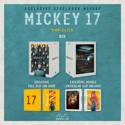 Mickey 17 4K 1-Click SteelBook (2025)(ME#89)(Hong Kong)