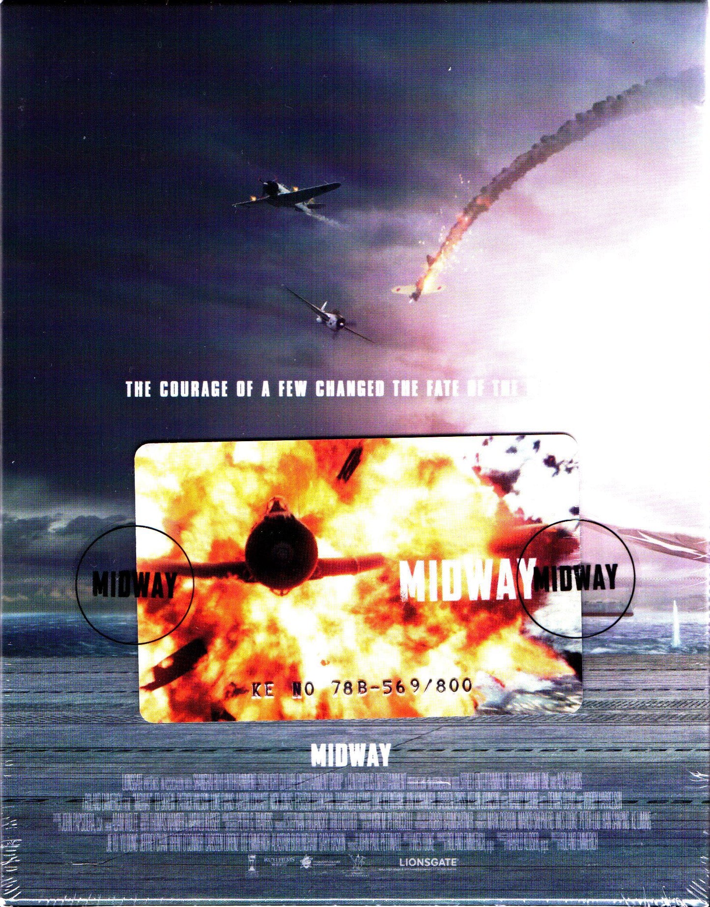 Midway 4K Lenticular SteelBook (2019)(KE#78)(Korea)