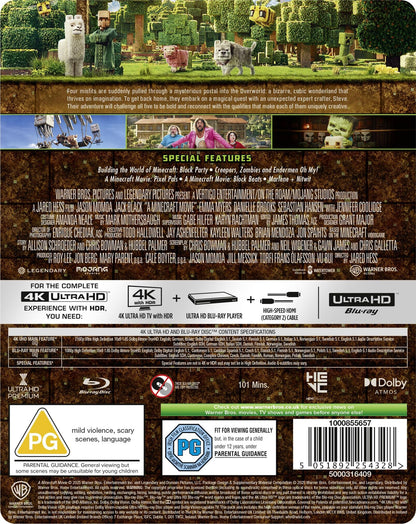 A Minecraft Movie 4K SteelBook - Portal Edition (UK)
