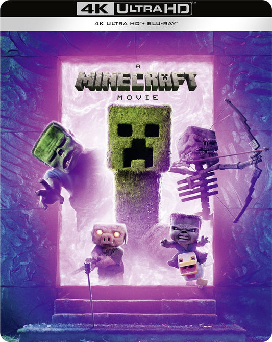 A Minecraft Movie 4K SteelBook - Portal Edition (UK)