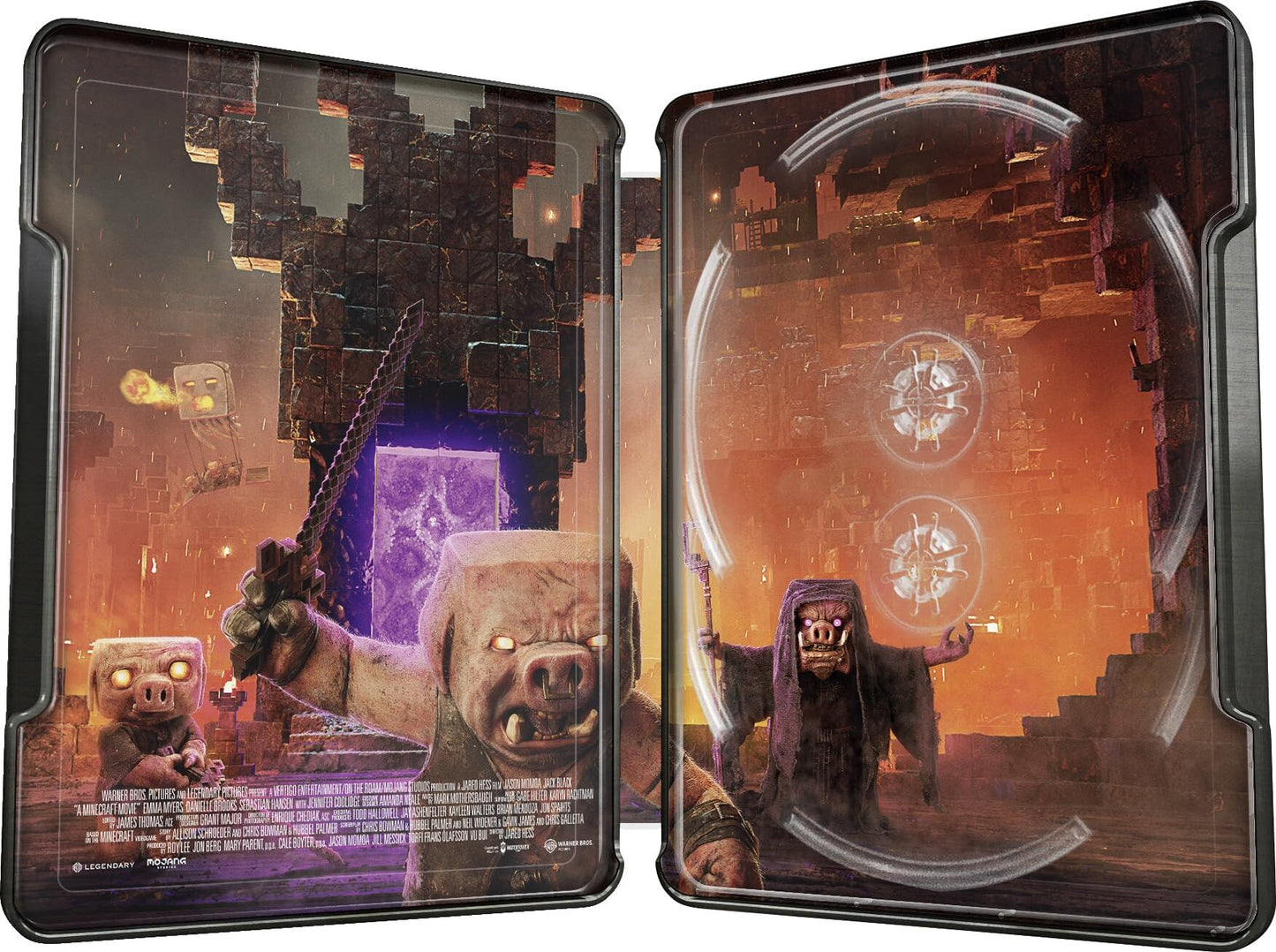 A Minecraft Movie 4K SteelBook - Portal Edition (UK)