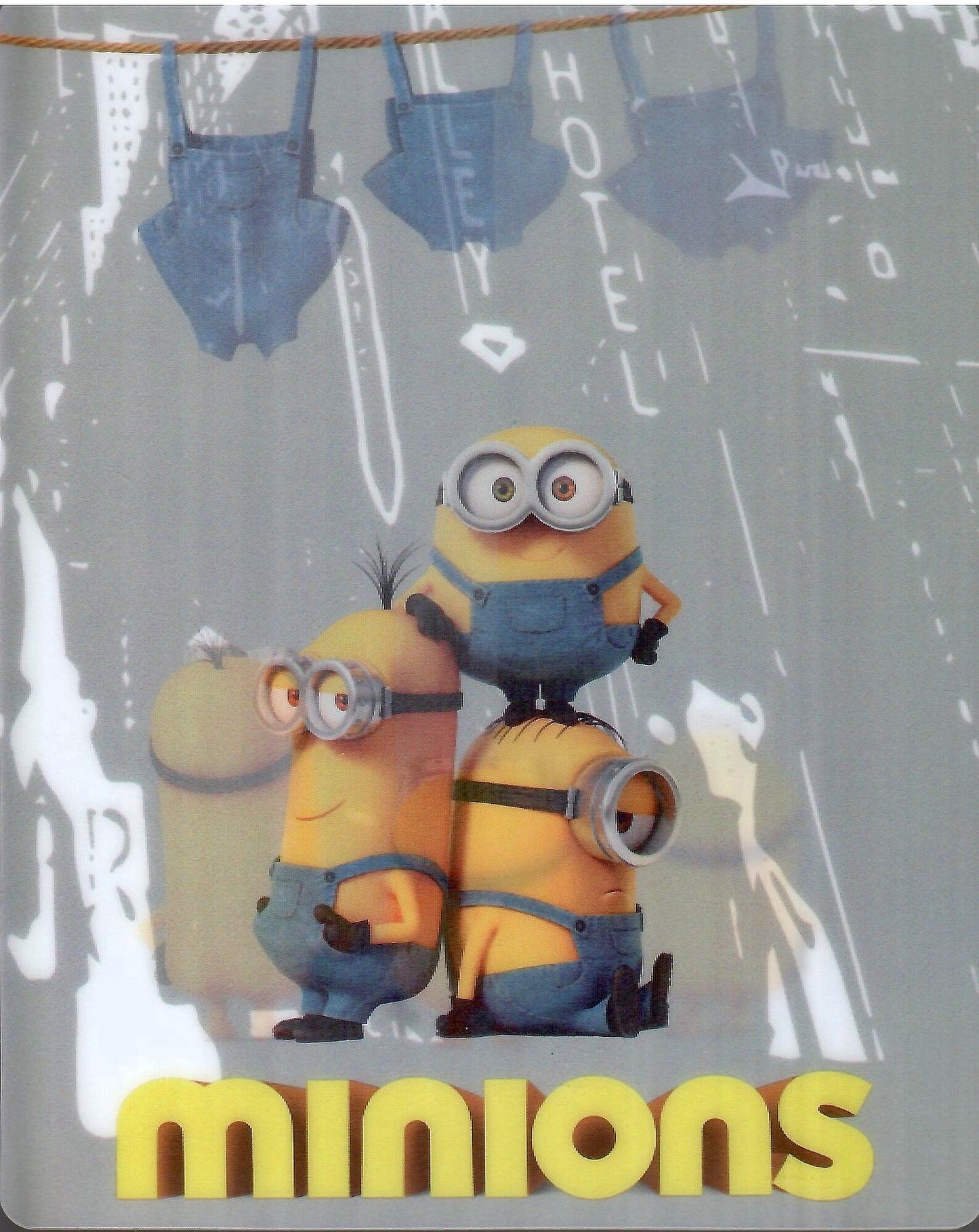 Minions Lenticular Magnet For SteelBook (FAC#86)(Czech)