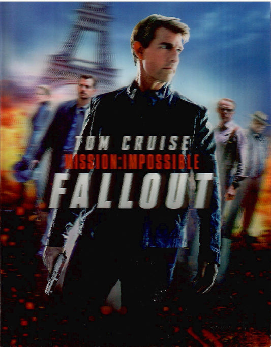 Mission: Impossible - Fallout Lenticular Sticker For SteelBook (FAC#132)(Czech)